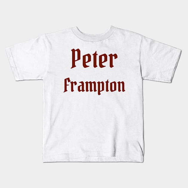 Peter Frampton Kids T-Shirt by Jun's gallery